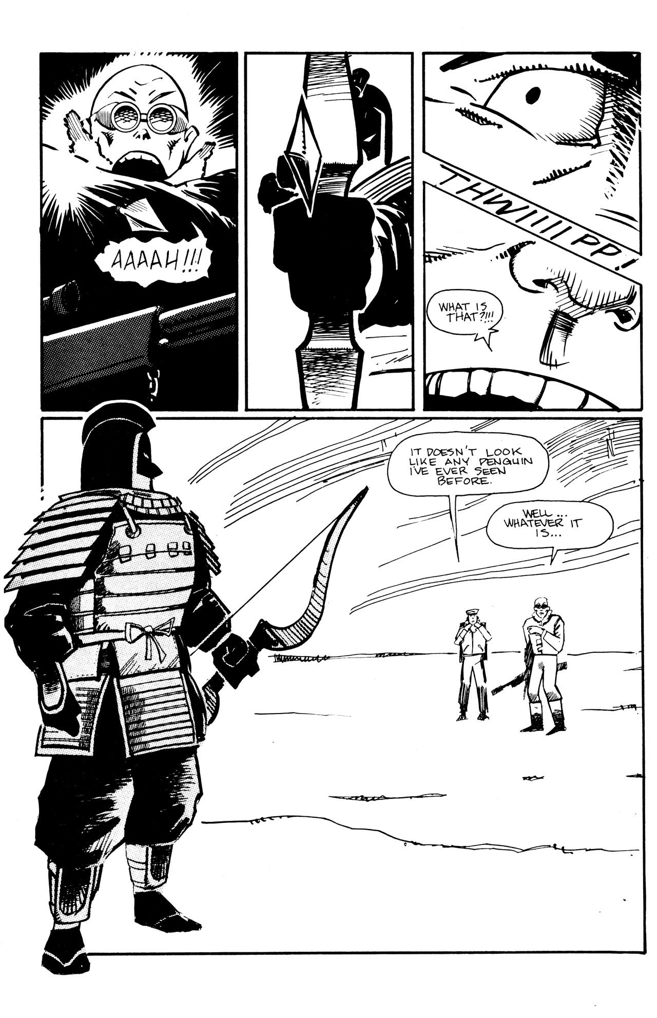 Read online Samurai Penguin comic -  Issue #4 - 14