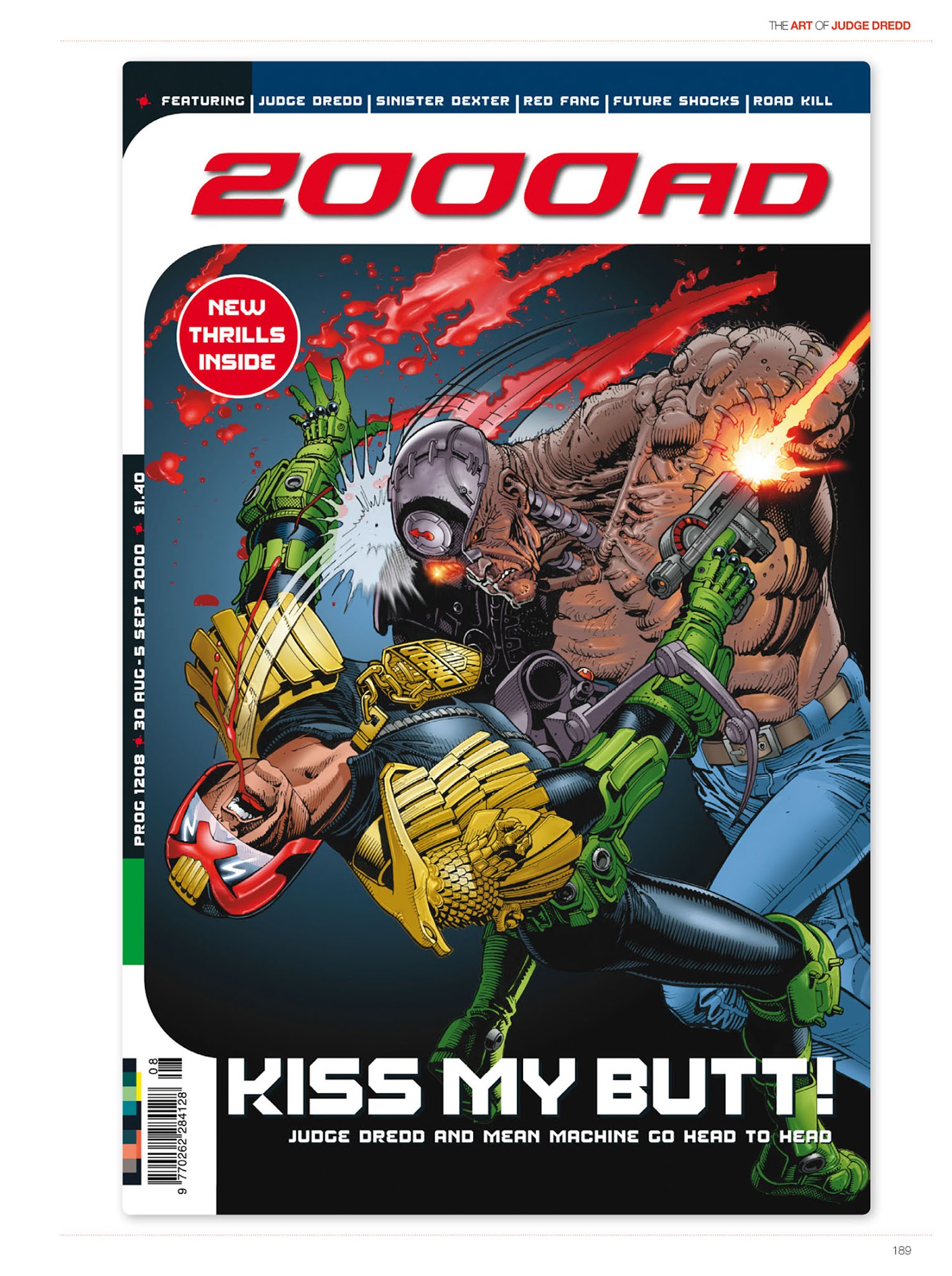 Read online The Art of Judge Dredd: Featuring 35 Years of Zarjaz Covers comic -  Issue # TPB (Part 3) - 10