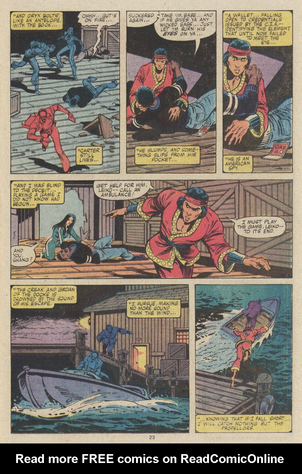 Master of Kung Fu (1974) Issue #96 #81 - English 19