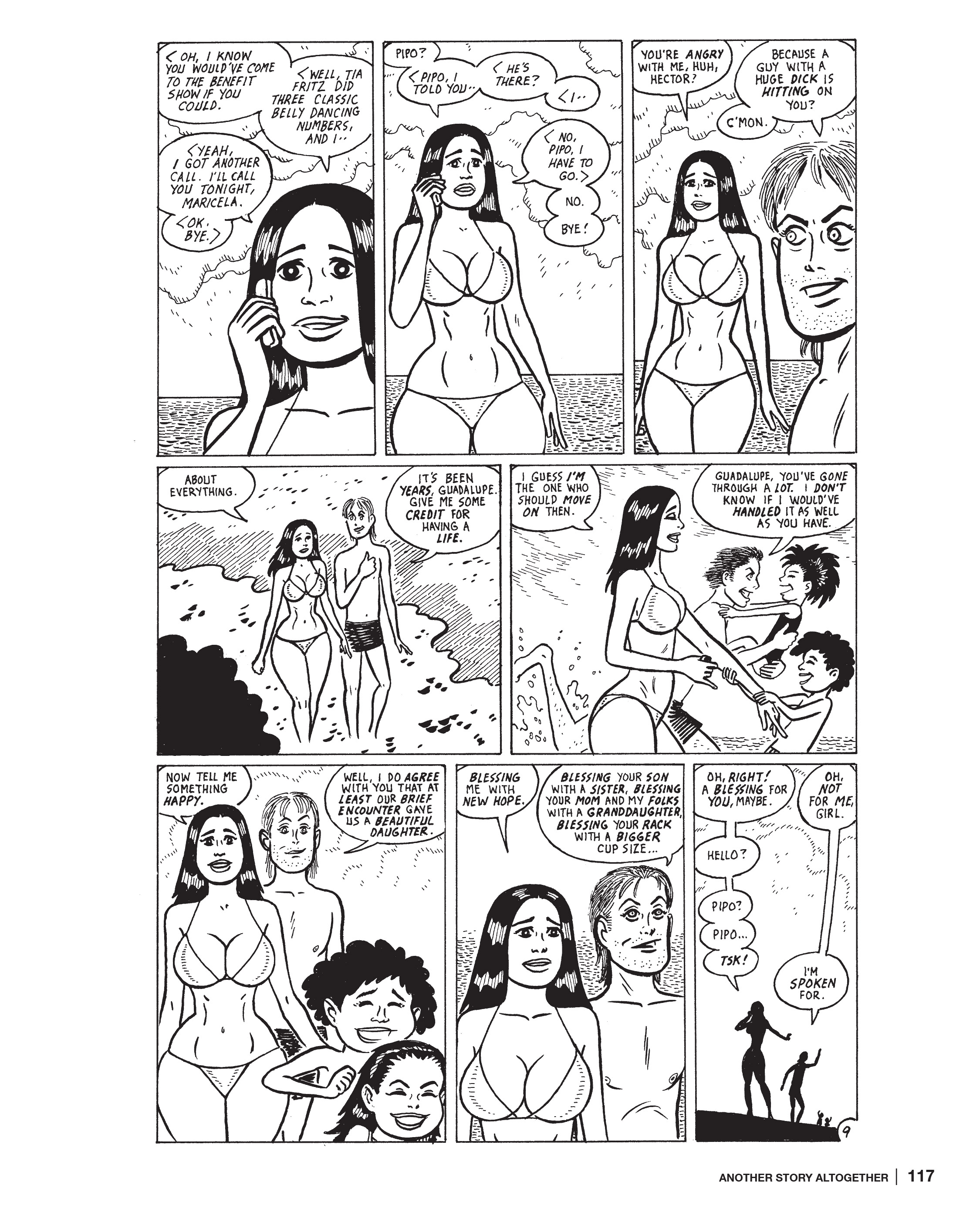 Read online Three Sisters: The Love and Rockets Library comic -  Issue # TPB (Part 2) - 17