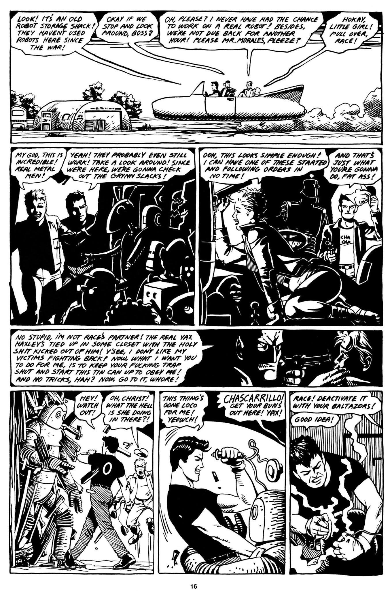 Read online Love and Rockets (1982) comic -  Issue #1 - 16