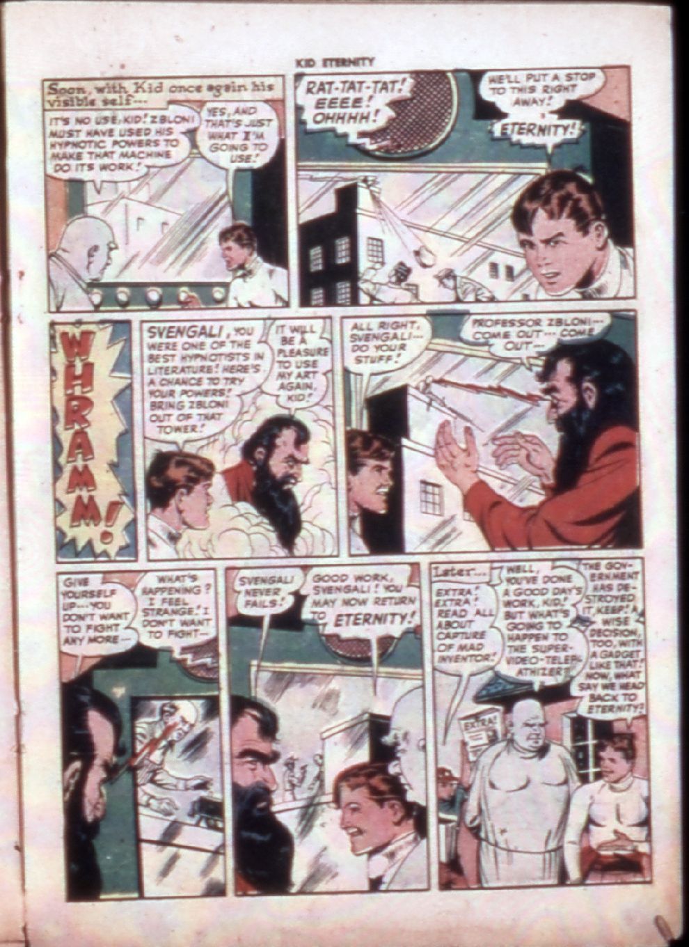 Read online Kid Eternity (1946) comic -  Issue #13 - 25