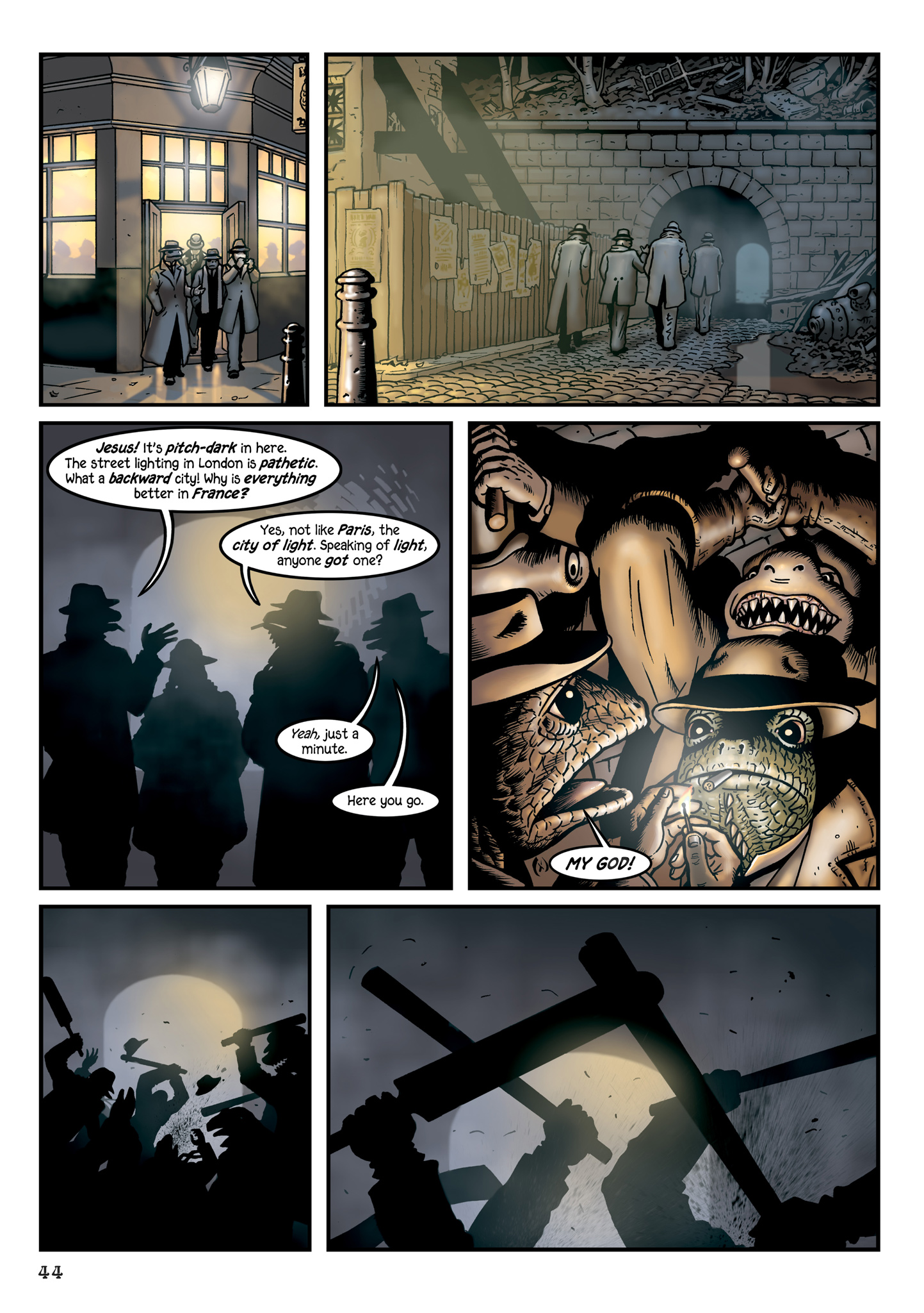 Read online Grandville Force Majeur comic -  Issue # TPB (Part 1) - 46
