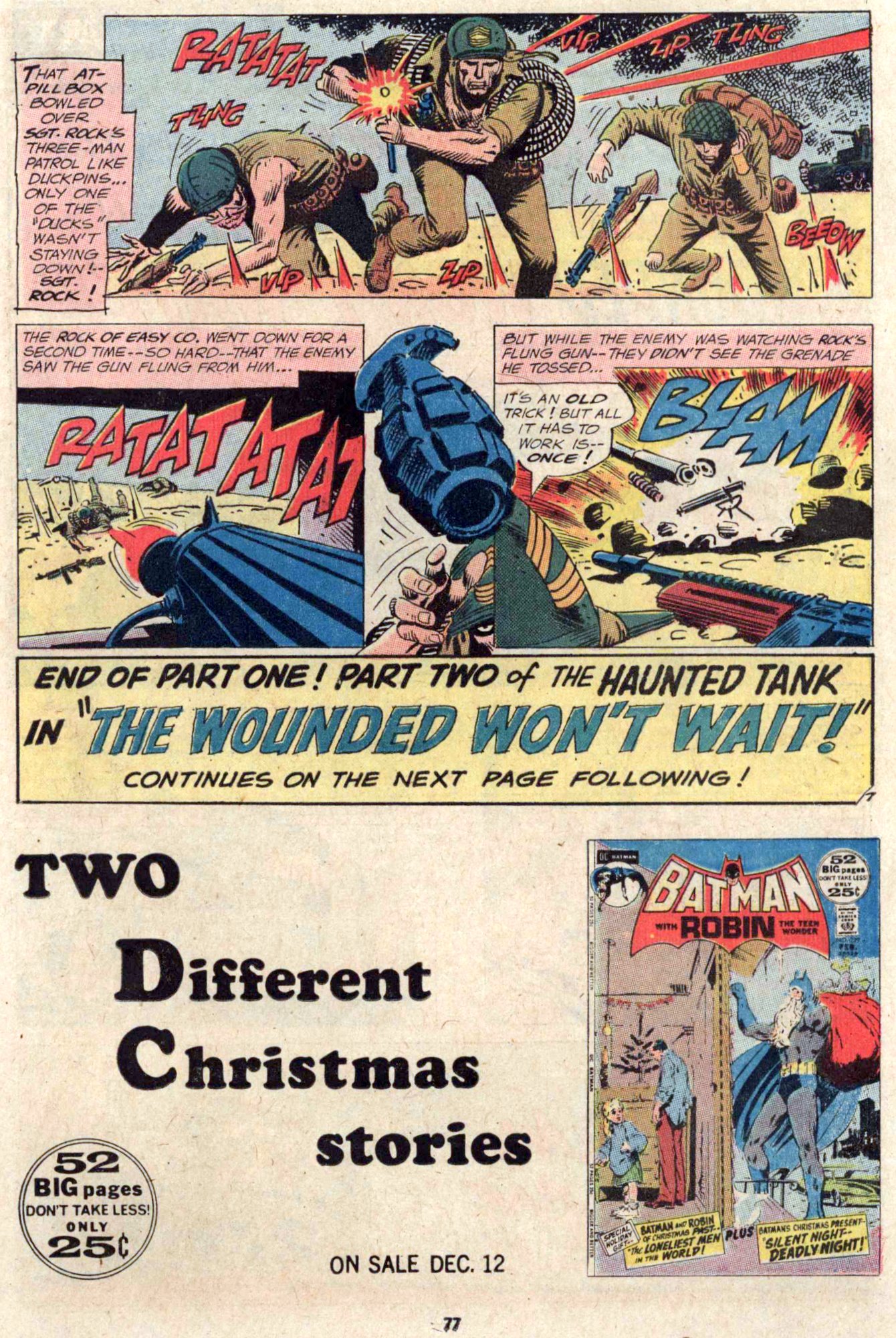 Read online Our Army at War (1952) comic -  Issue #242 - 77