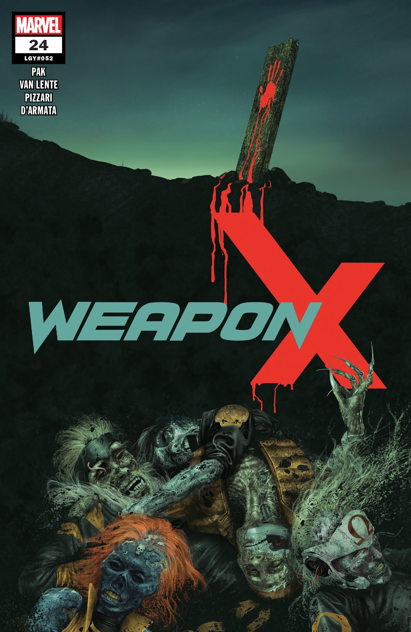 Read online Weapon X (2017) comic -  Issue #24 - 1