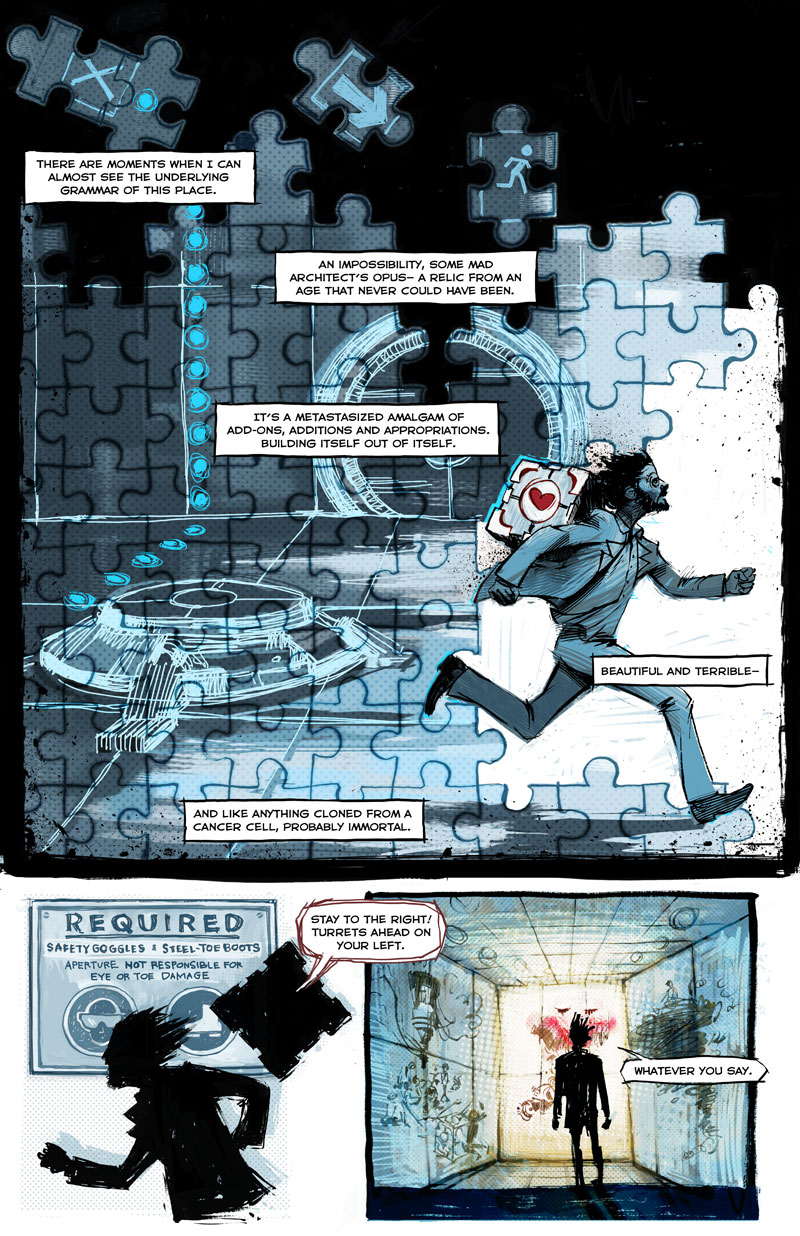 Read online Portal 2: Lab Rat comic -  Issue # Full - 7