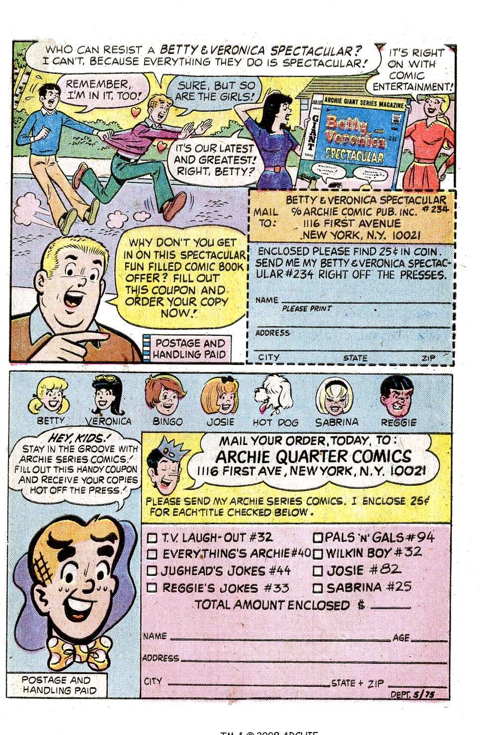 Read online Archie's Girls Betty and Veronica comic -  Issue #233 - 27