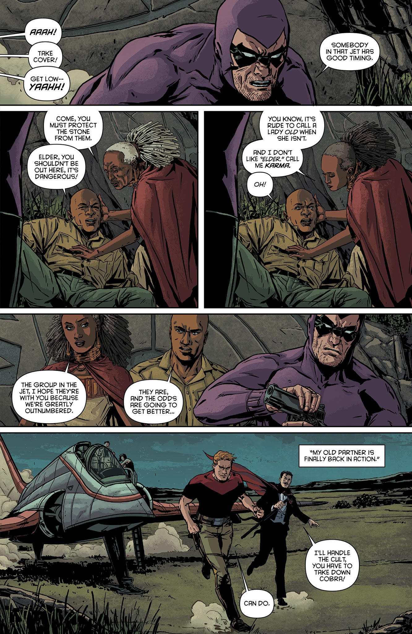 Read online Kings Watch comic -  Issue #3 - 14