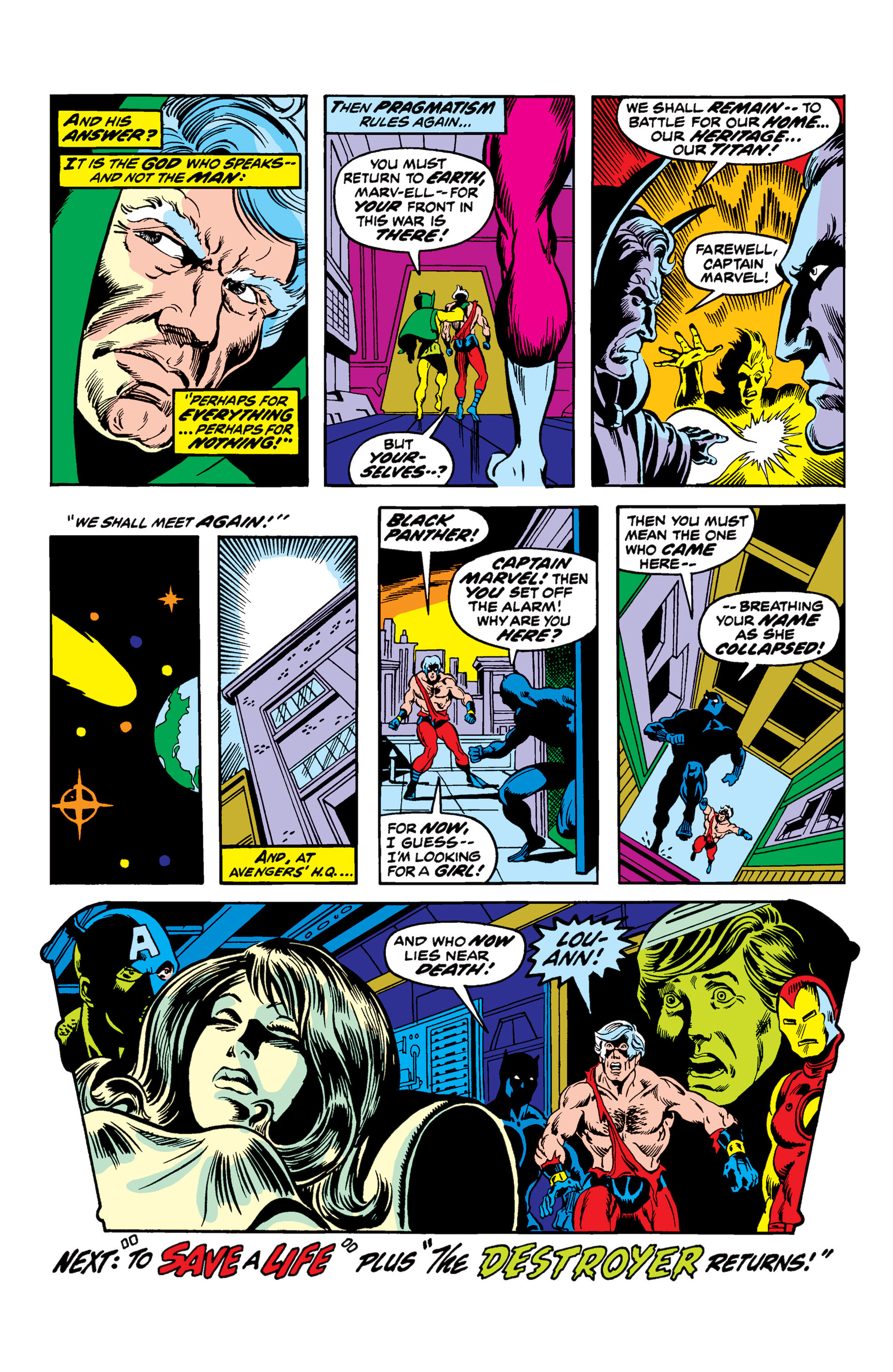 Read online Captain Marvel by Jim Starlin comic -  Issue # TPB (Part 1) - 89
