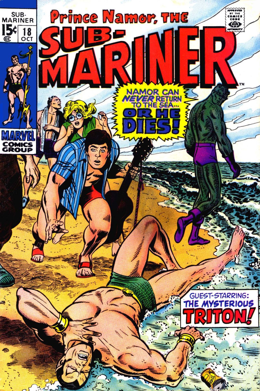 Read online The Sub-Mariner comic -  Issue #18 - 1