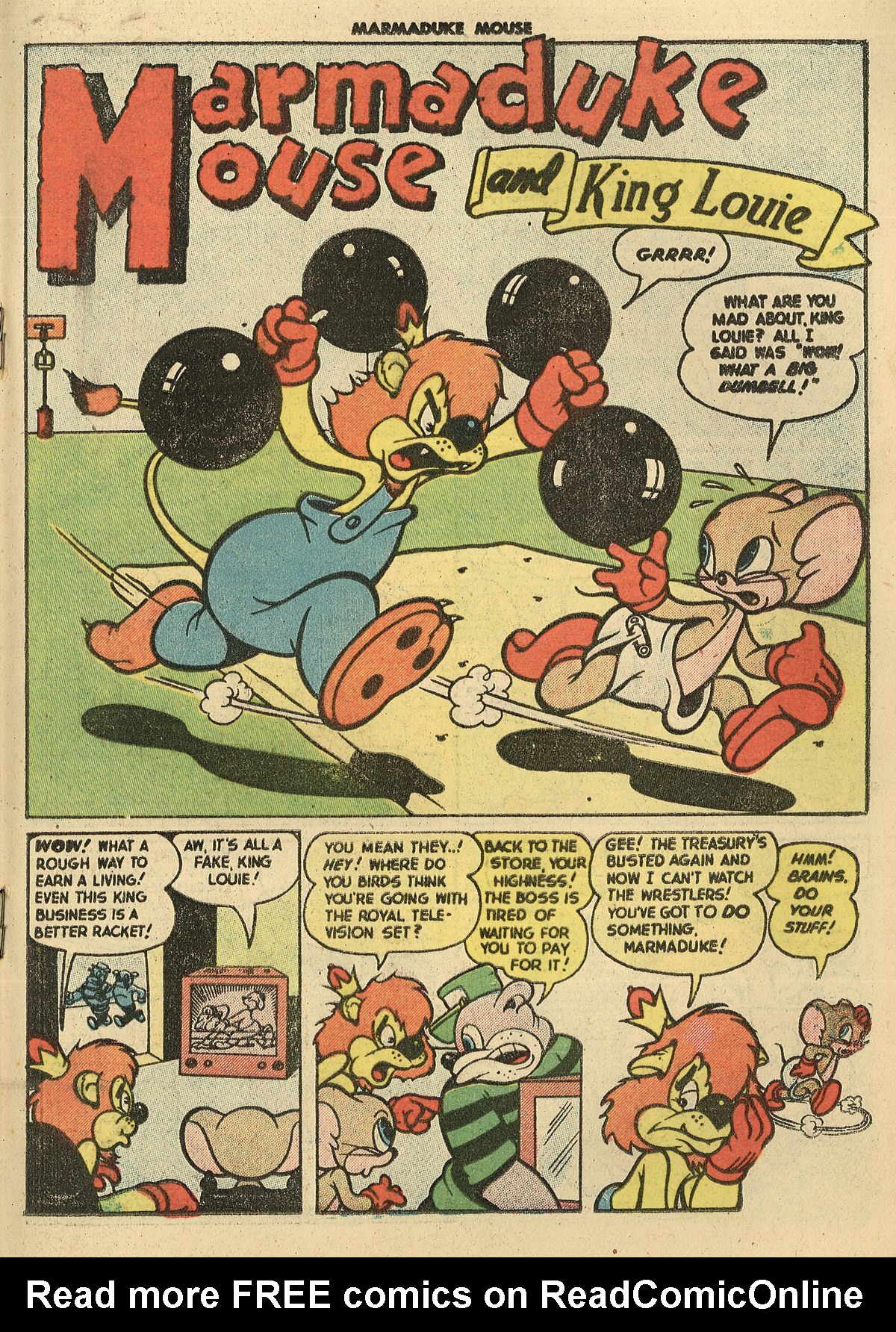 Read online Marmaduke Mouse comic -  Issue #56 - 19