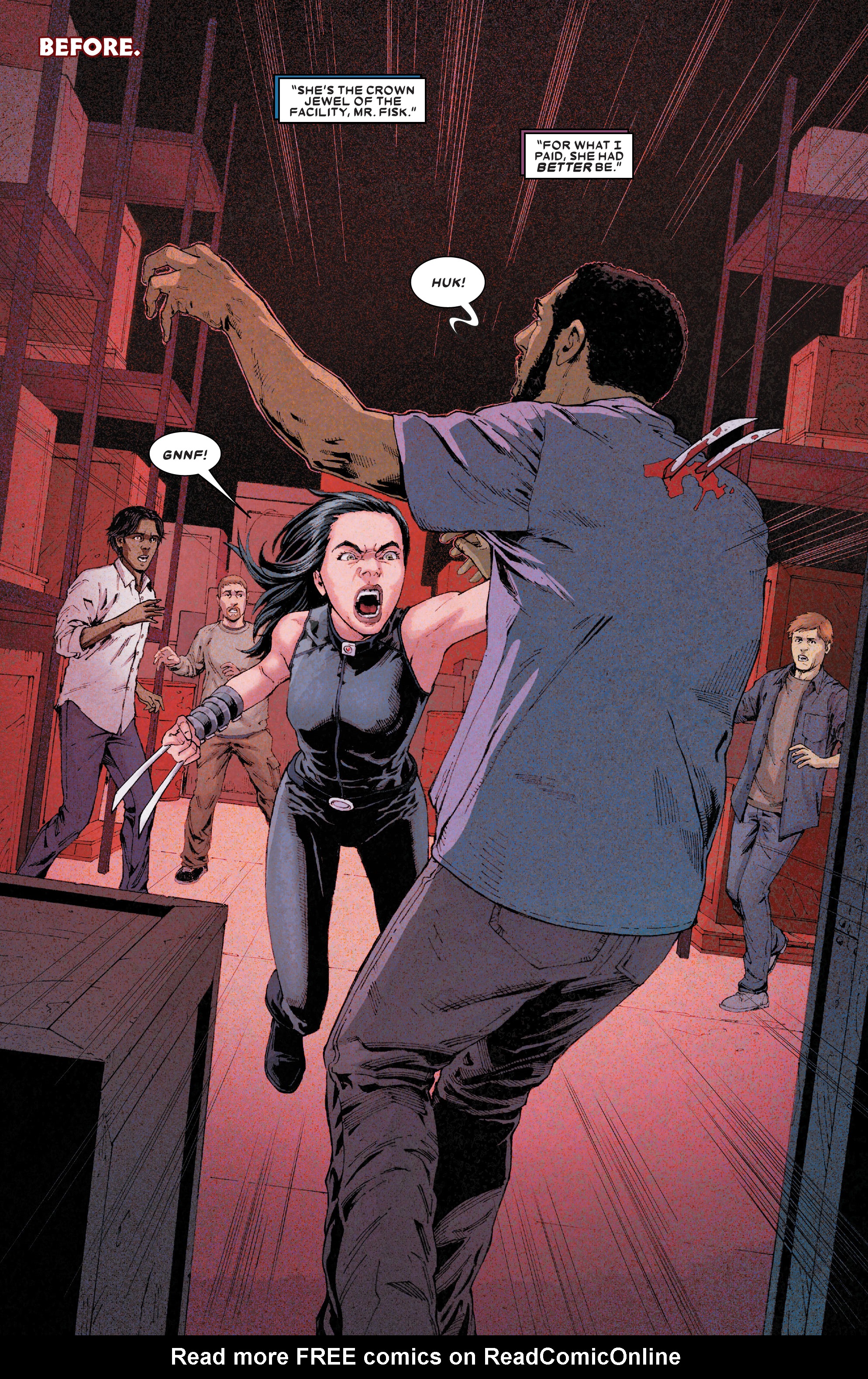 Read online X-23: Deadly Regenesis comic -  Issue #1 - 23