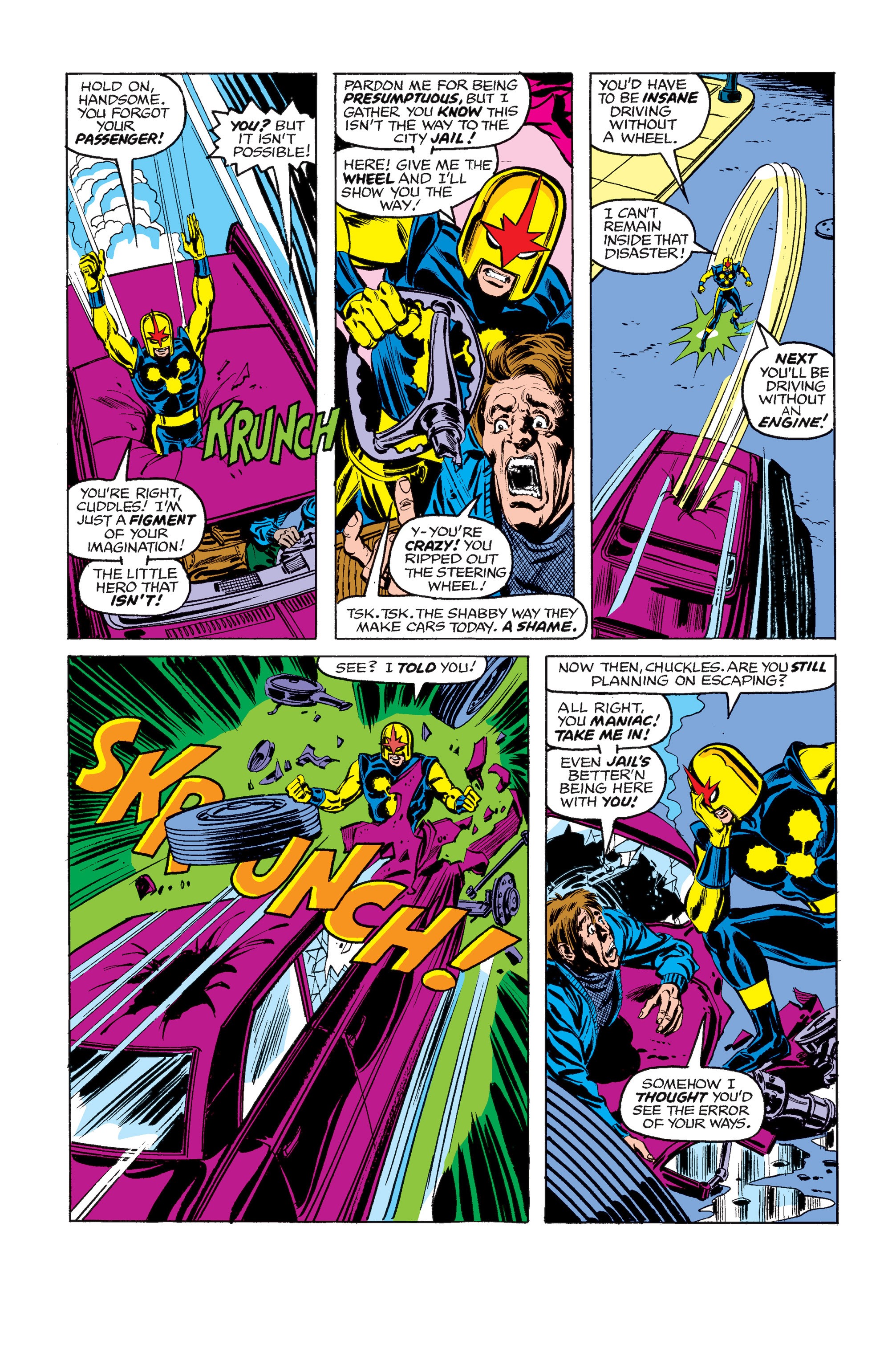 Read online Nova (1976) comic -  Issue #3 - 8
