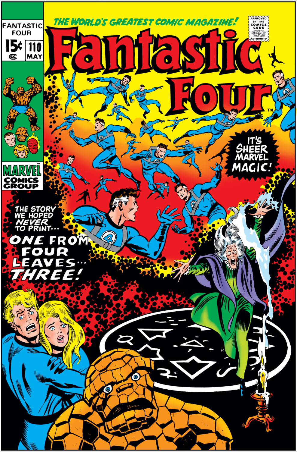 Read online Fantastic Four (1961) comic -  Issue #110 - 1