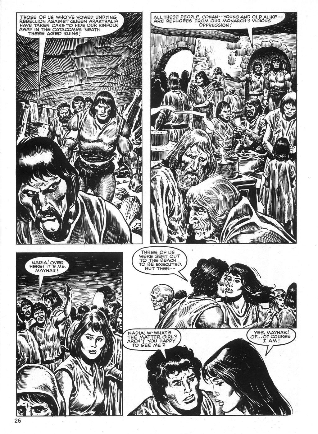 Read online The Savage Sword Of Conan comic -  Issue #99 - 25