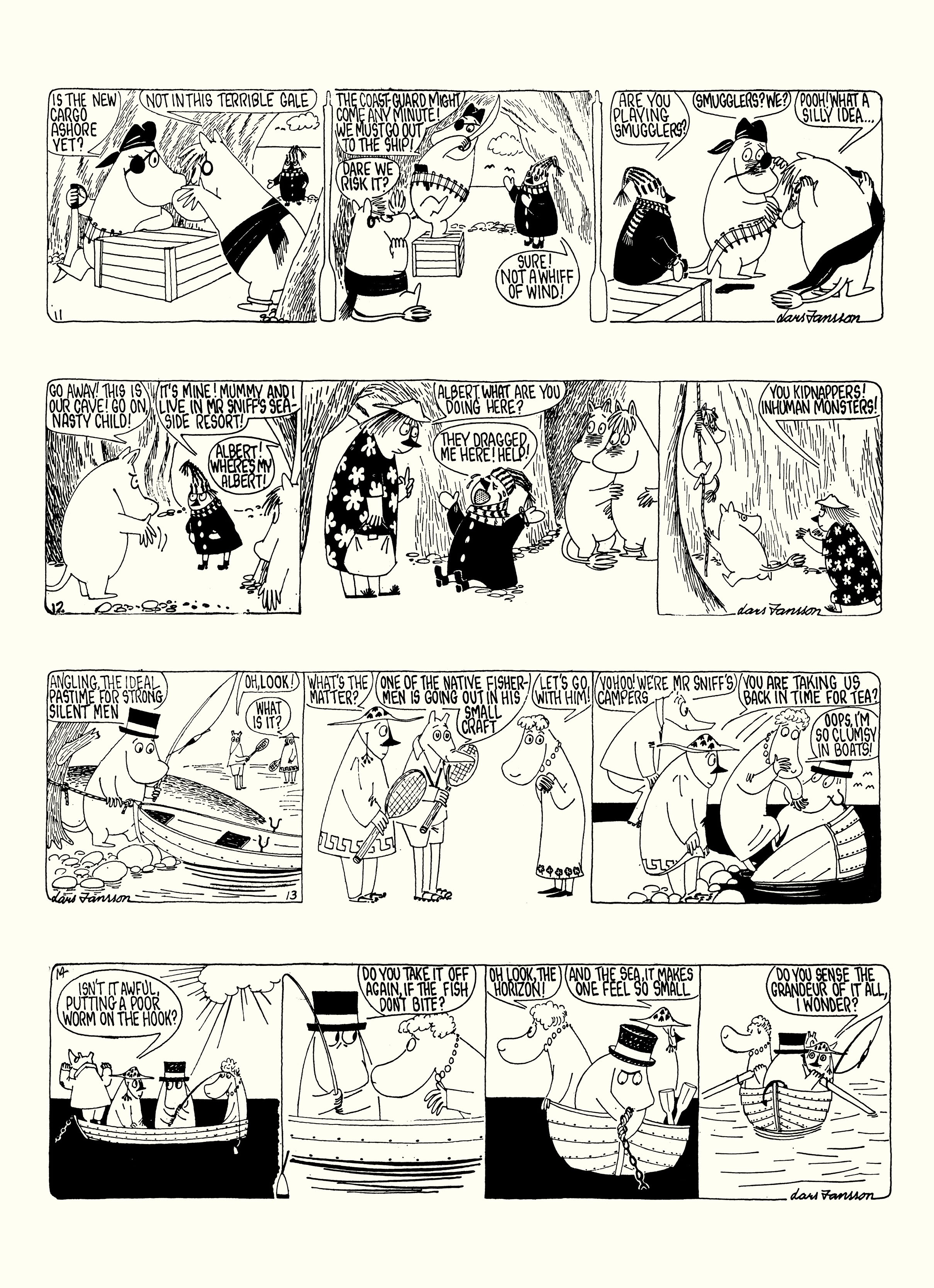 Read online Moomin: The Complete Lars Jansson Comic Strip comic -  Issue # TPB 8 - 54