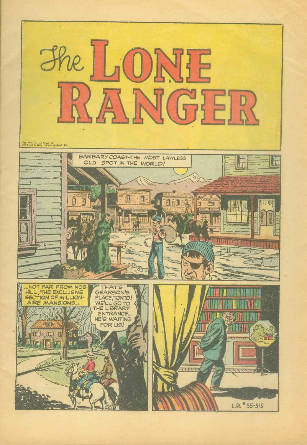 Read online The Lone Ranger (1948) comic -  Issue #35 - 3