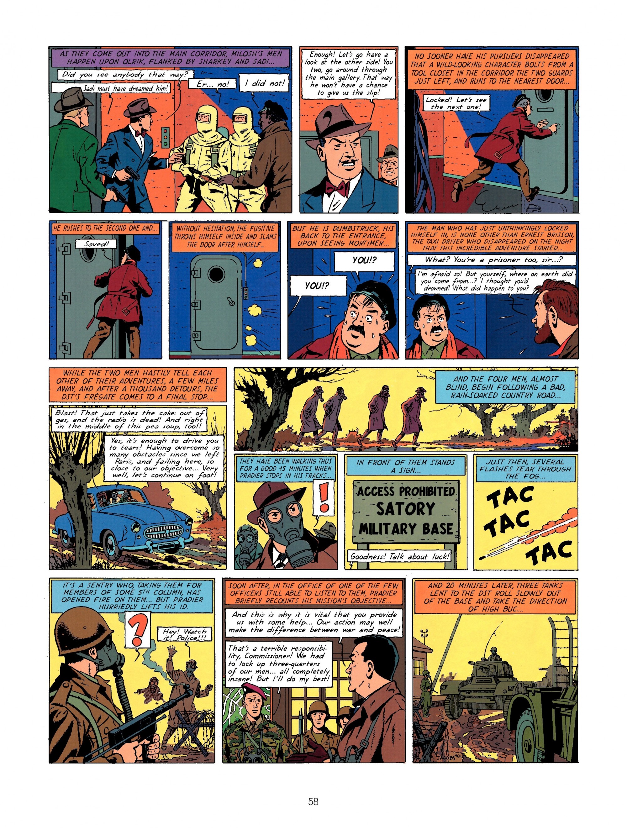 Read online Blake & Mortimer comic -  Issue #6 - 58
