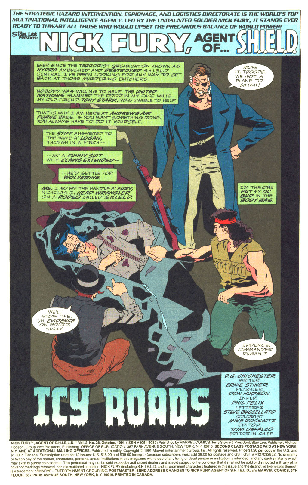 Read online Nick Fury, Agent of S.H.I.E.L.D. comic -  Issue #28 - 2