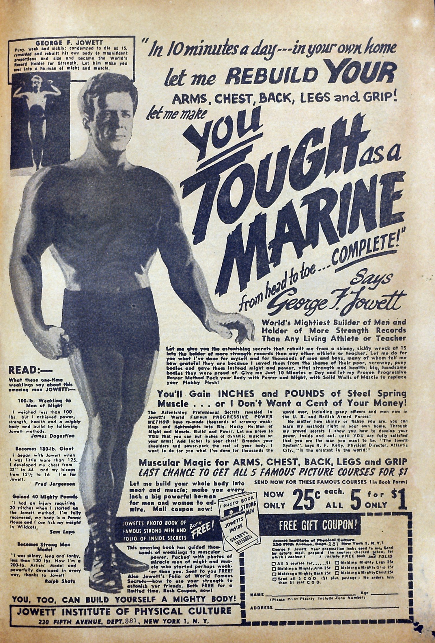 Read online USA Comics comic -  Issue #17 - 35