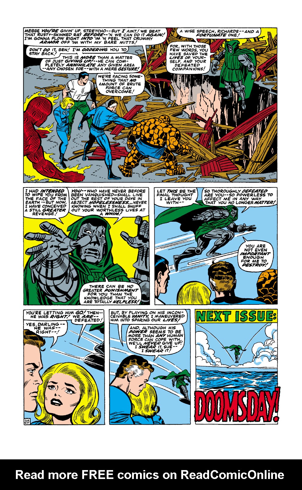 Read online Fantastic Four (1961) comic -  Issue #58 - 21