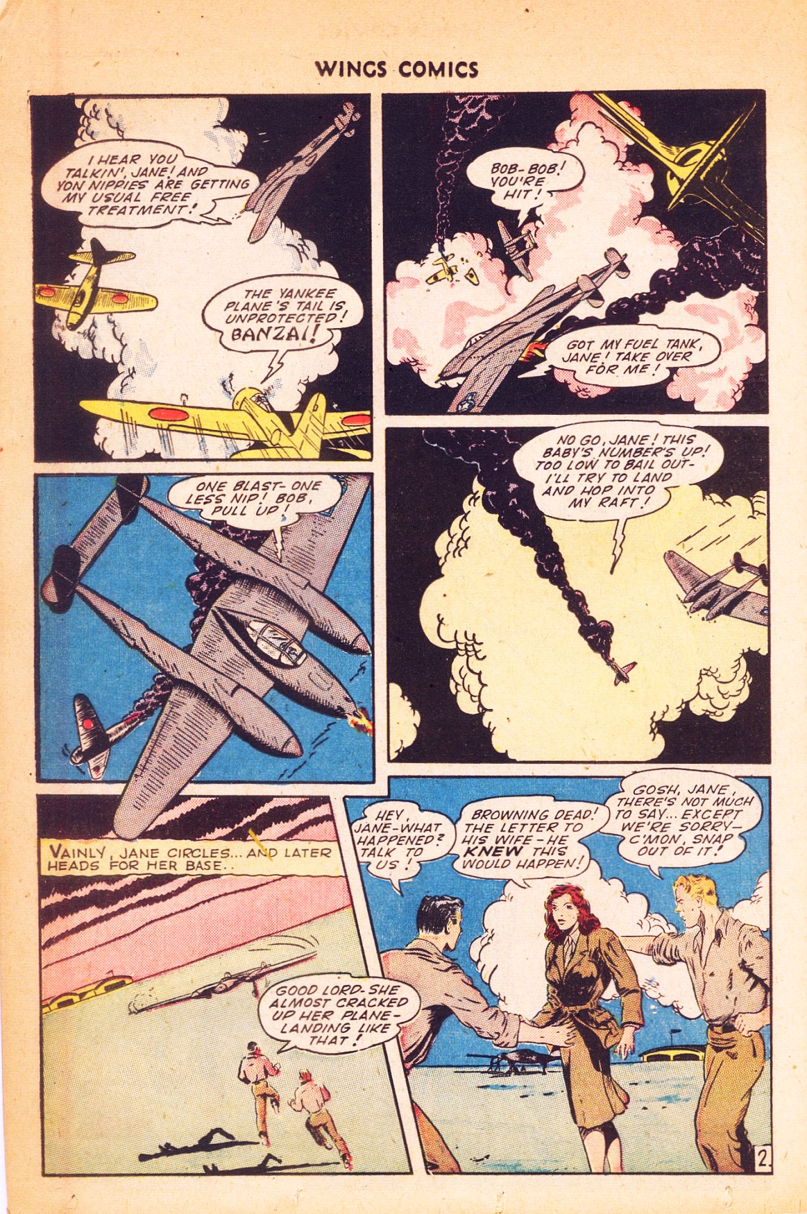 Read online Wings Comics comic -  Issue #55 - 38