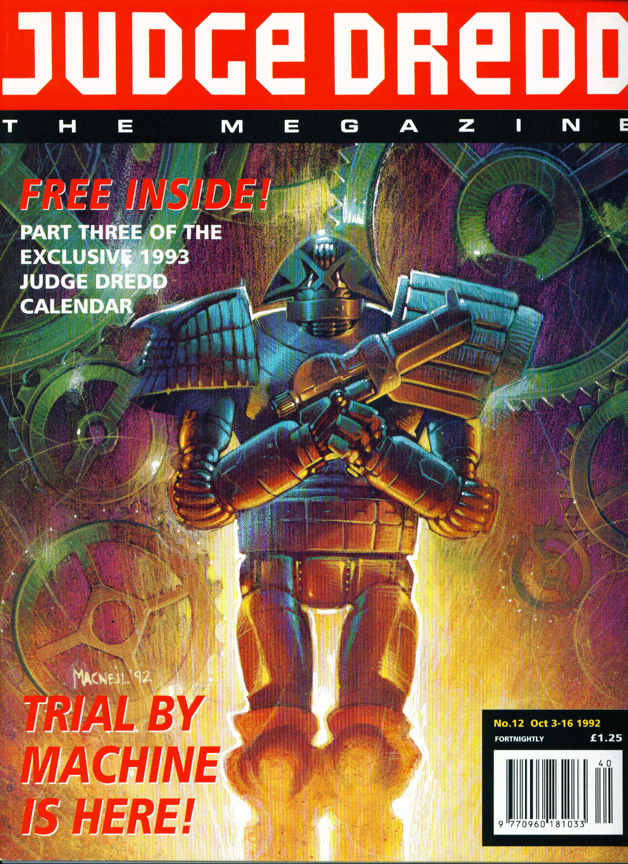 Read online Judge Dredd: The Megazine (vol. 2) comic -  Issue #12 - 1