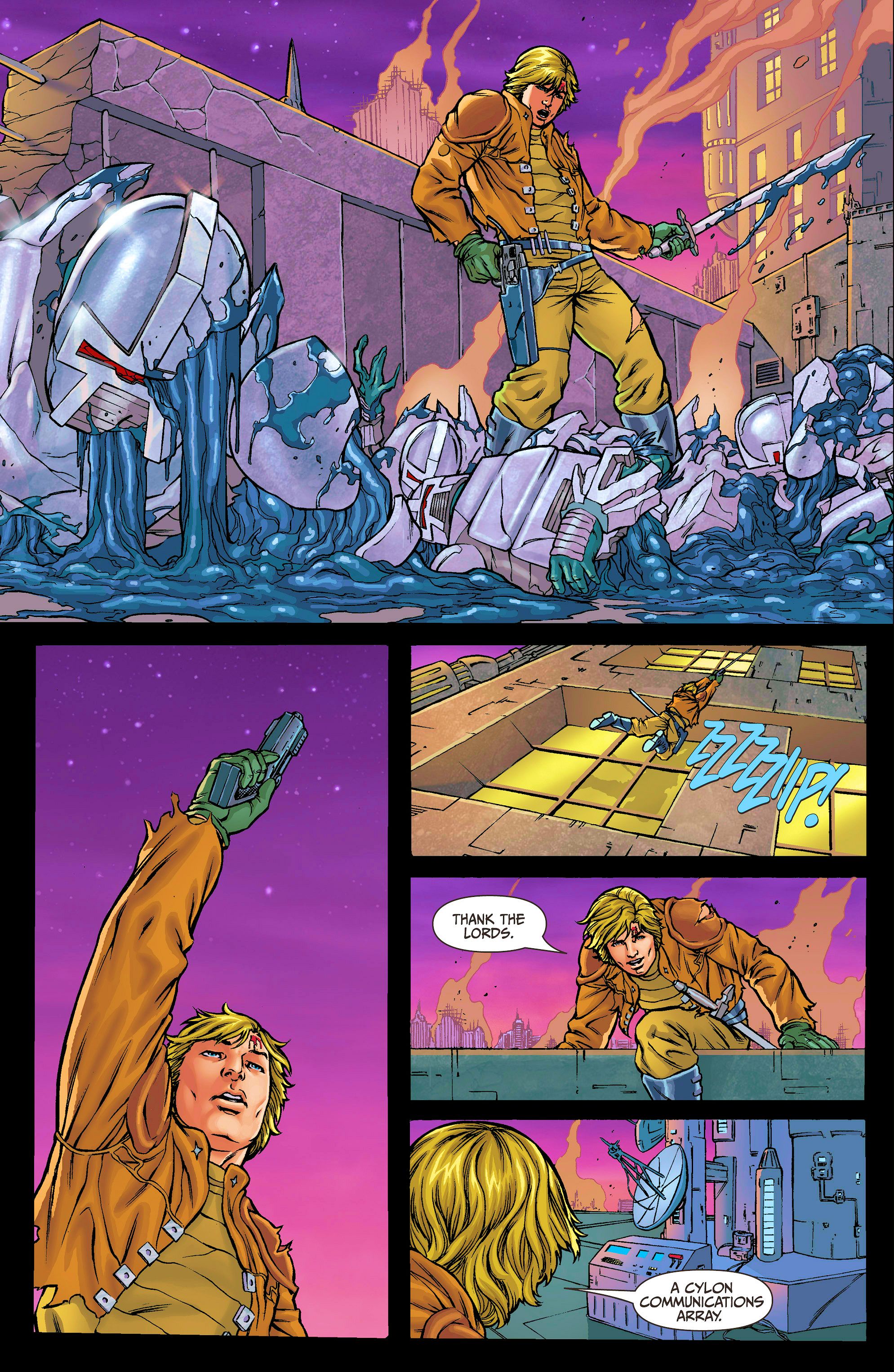 Read online Battlestar Galactica: Cylon Apocalypse comic -  Issue #4 - 17