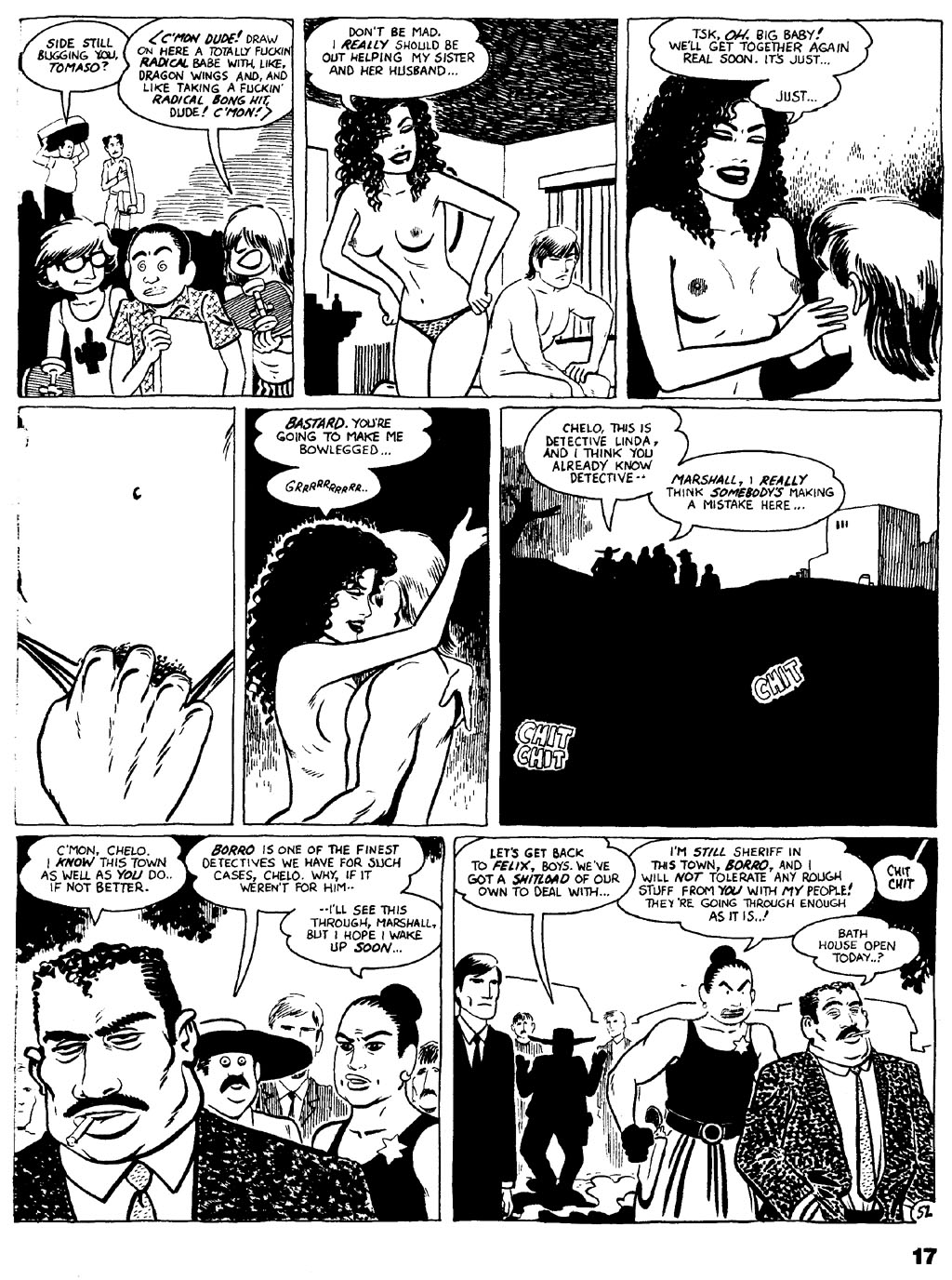 Read online Love and Rockets (1982) comic -  Issue #24 - 19