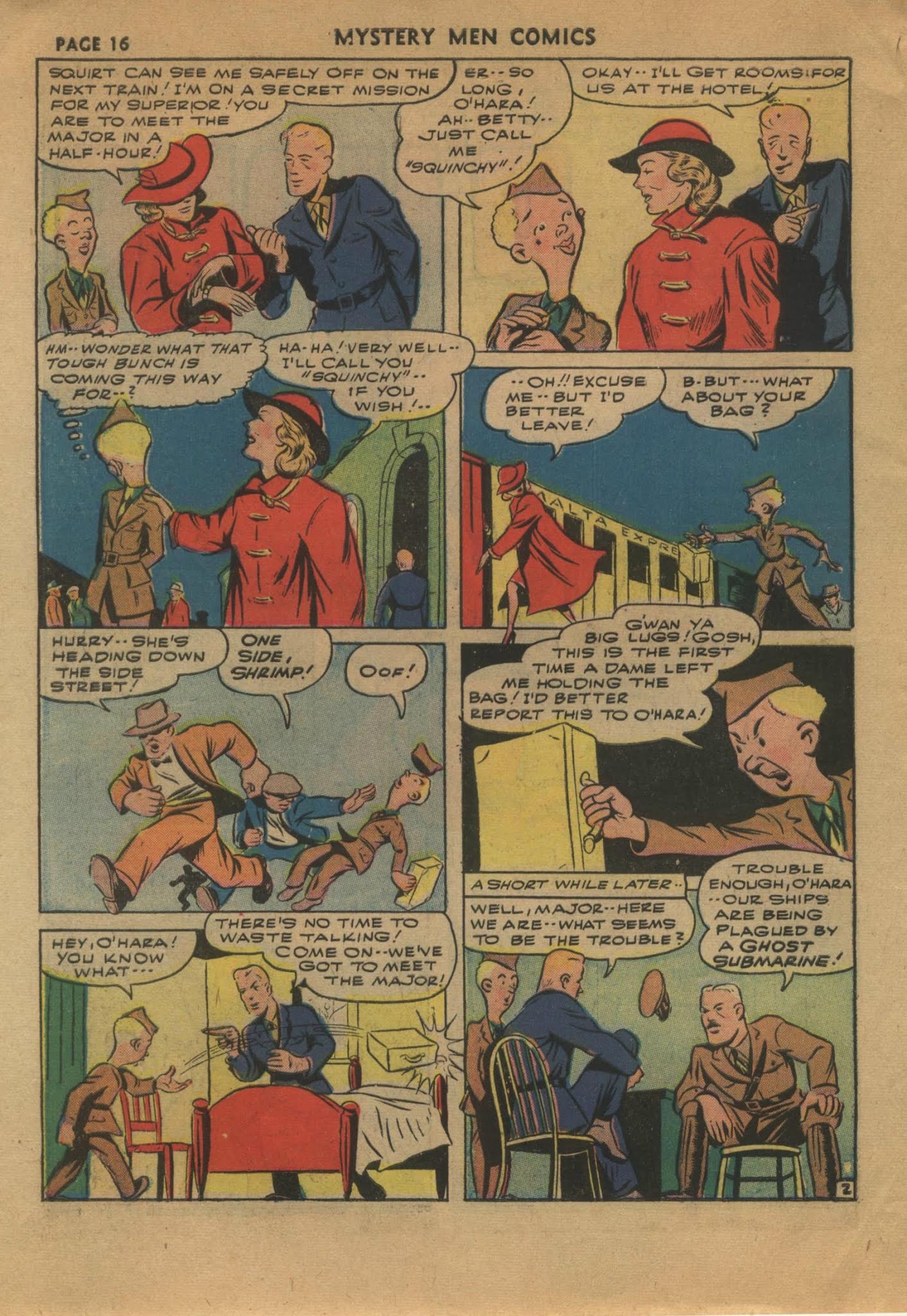 Read online Mystery Men Comics comic -  Issue #31 - 18