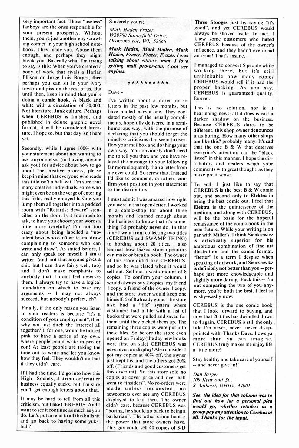 Cerebus Issue #93 #93 - English 25