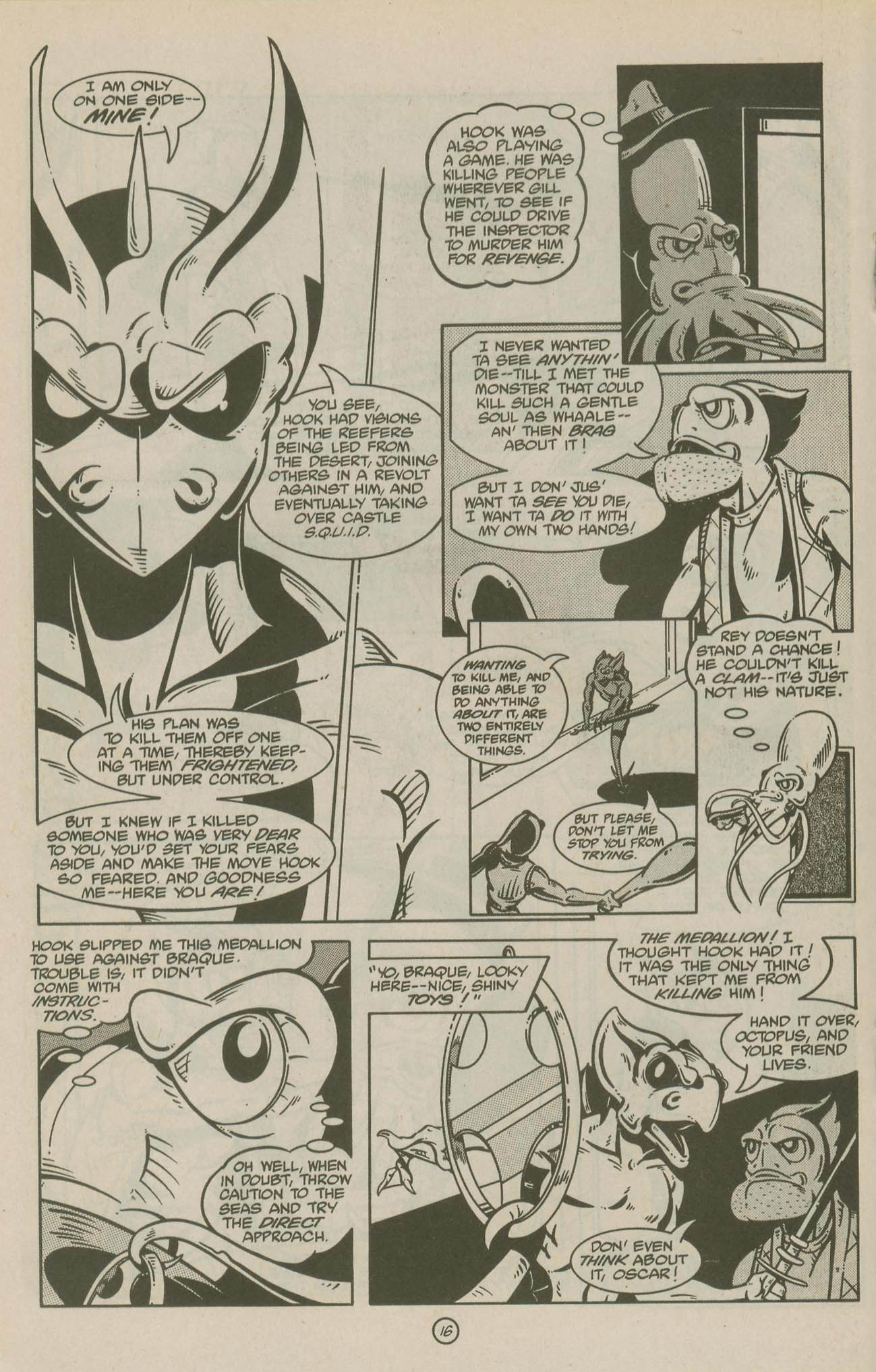 Read online The Fish Police comic -  Issue #20 - 18