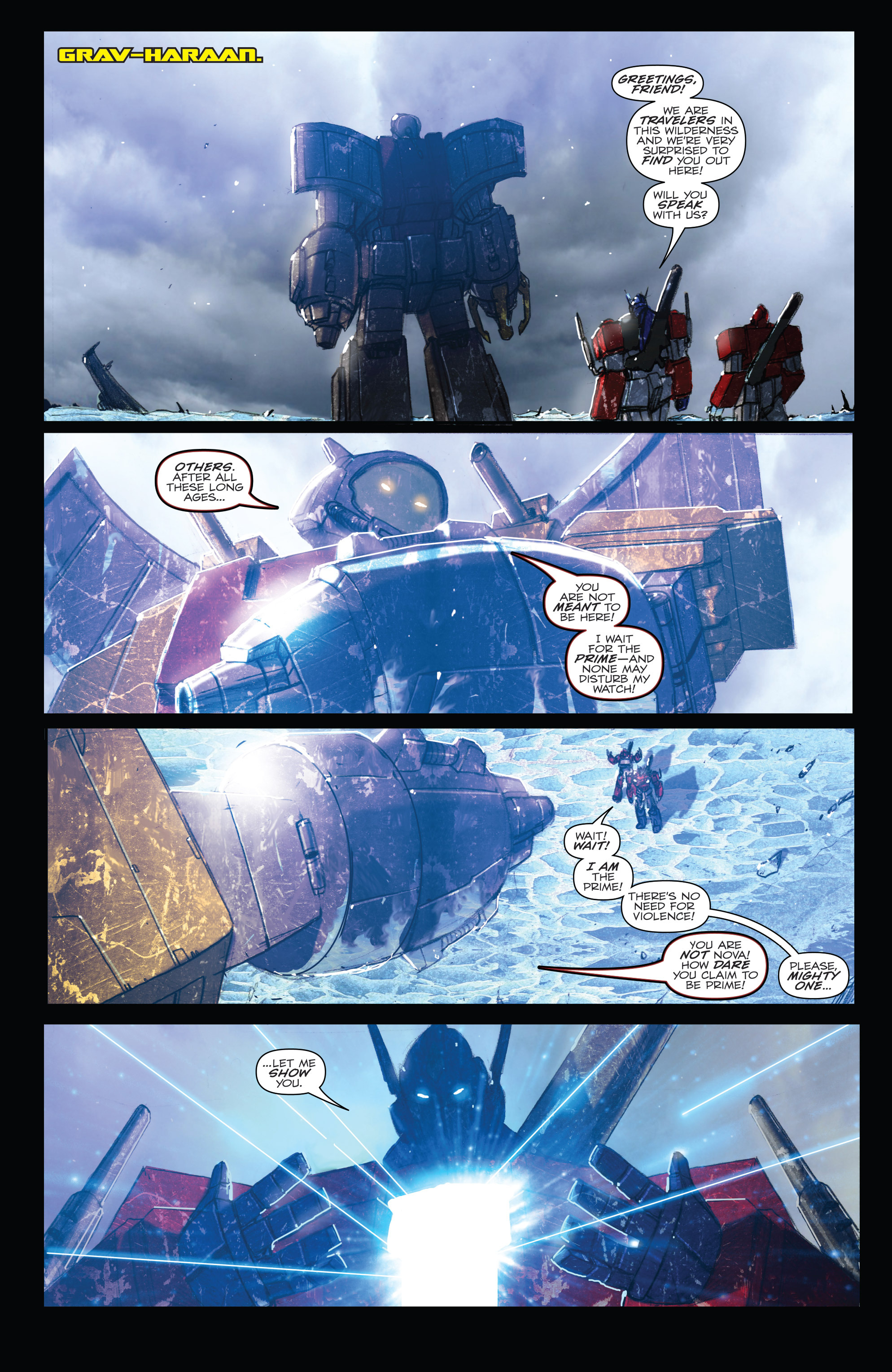 Read online The Transformers: Primacy comic -  Issue #1 - 18
