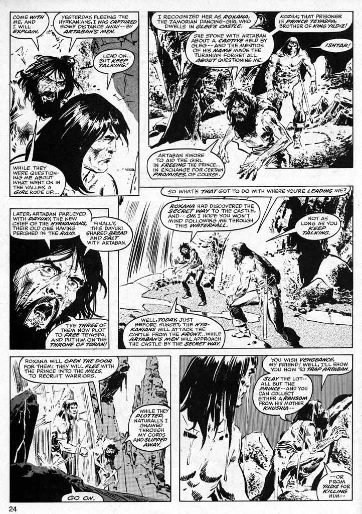 Read online The Savage Sword Of Conan comic -  Issue #38 - 24