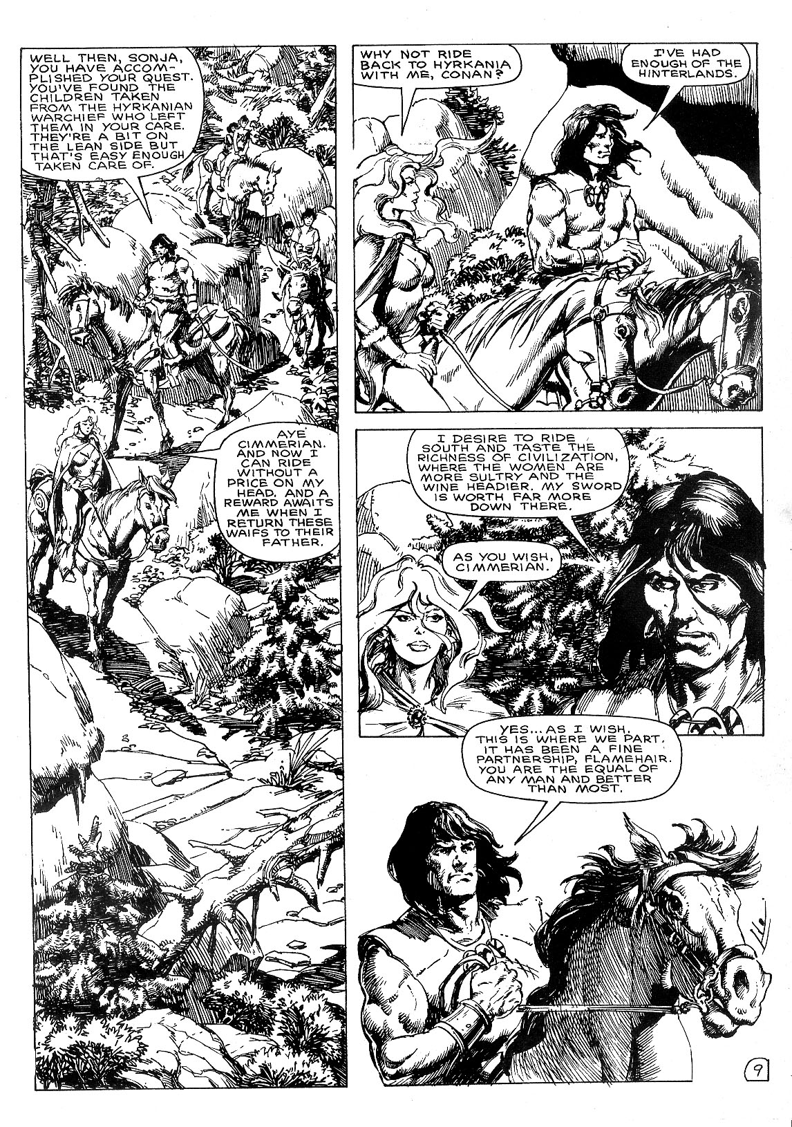 Read online The Savage Sword Of Conan comic -  Issue #145 - 15