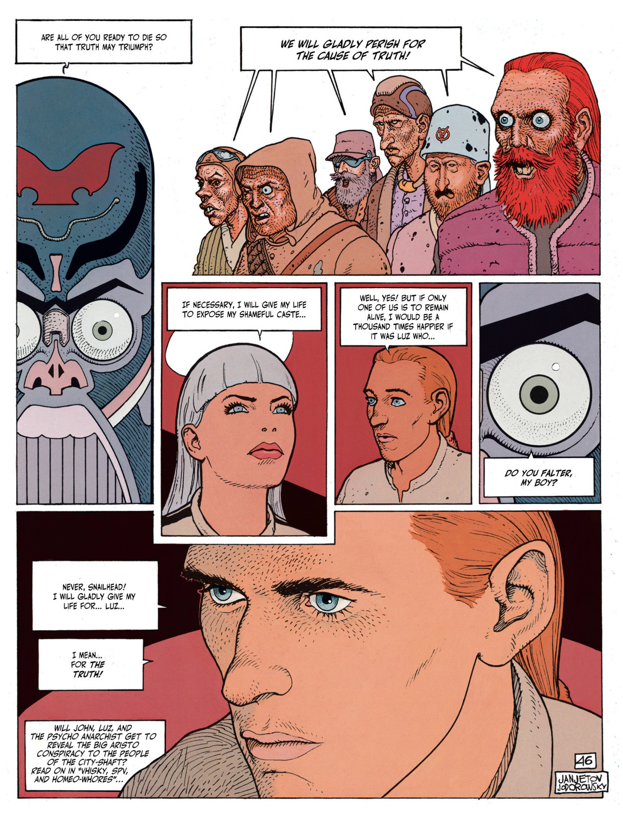 Read online Before the Incal comic -  Issue #4 - 49