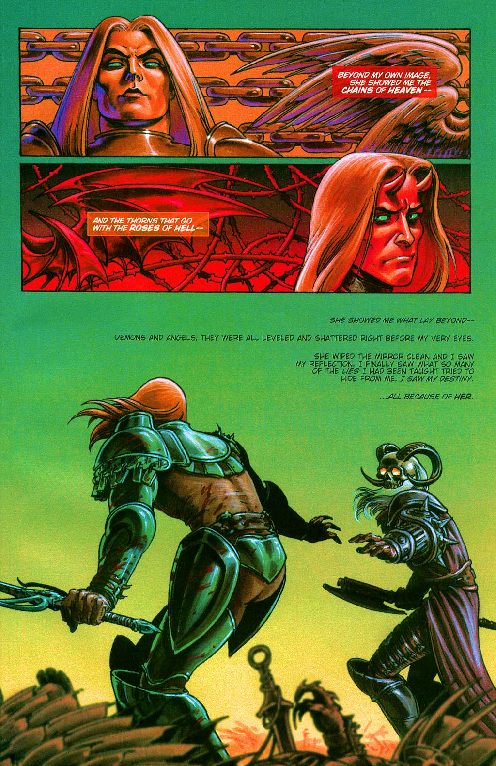 Read online Dawn: Three Tiers comic -  Issue #1 - 8