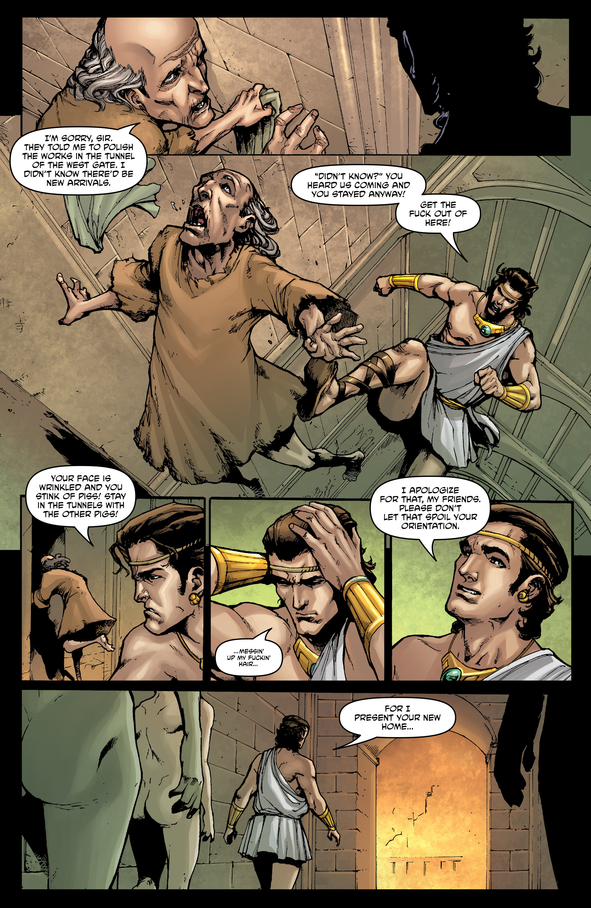 Read online God Is Dead comic -  Issue #19 - 21