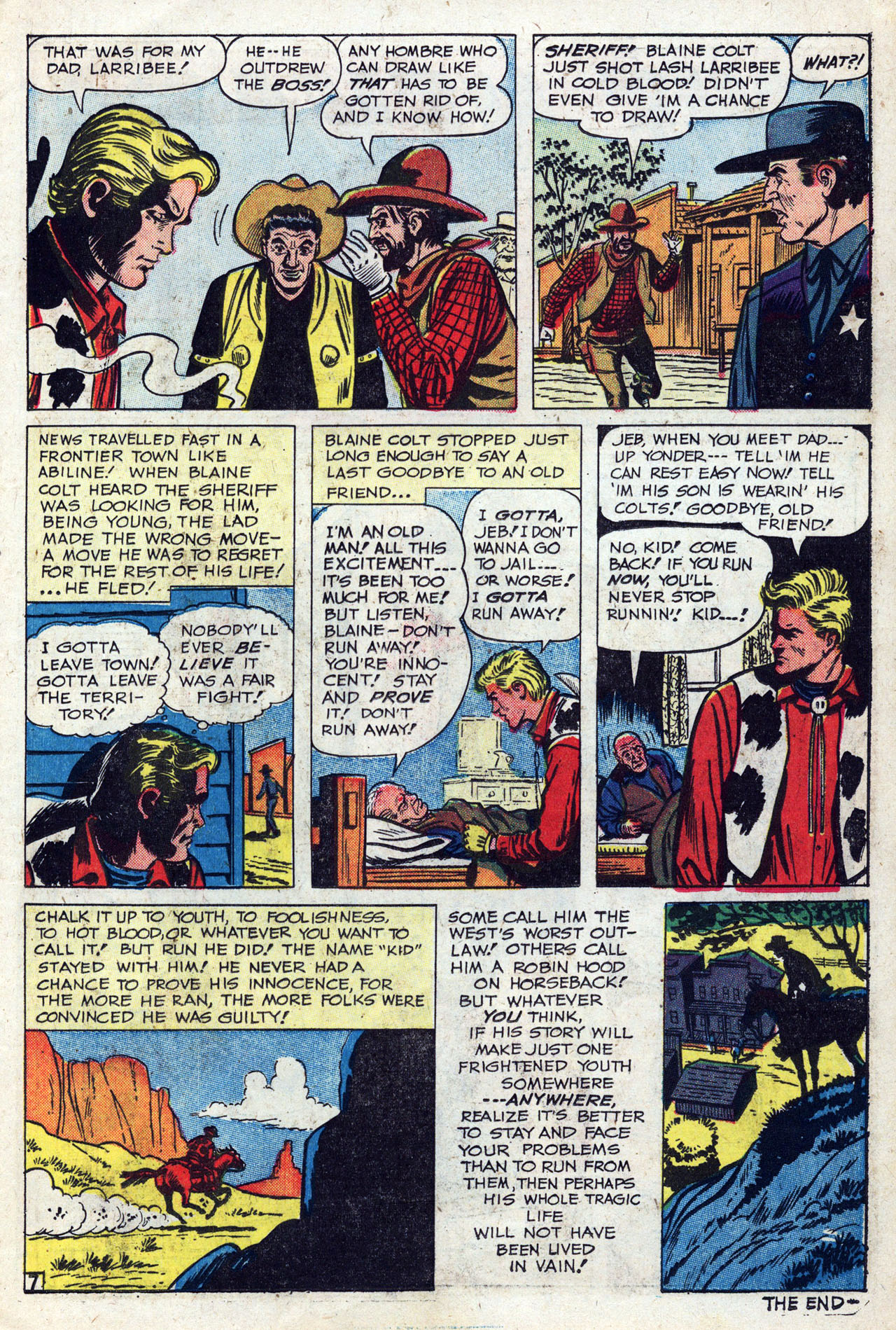 Read online Gunsmoke Western comic -  Issue #72 - 11