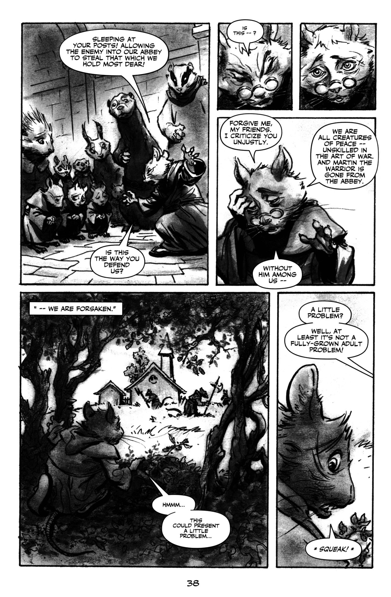 Read online Redwall: The Graphic Novel comic -  Issue # TPB - 43