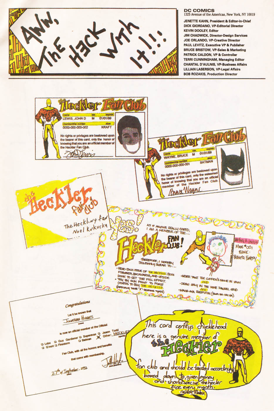 Read online Heckler comic -  Issue #6 - 24