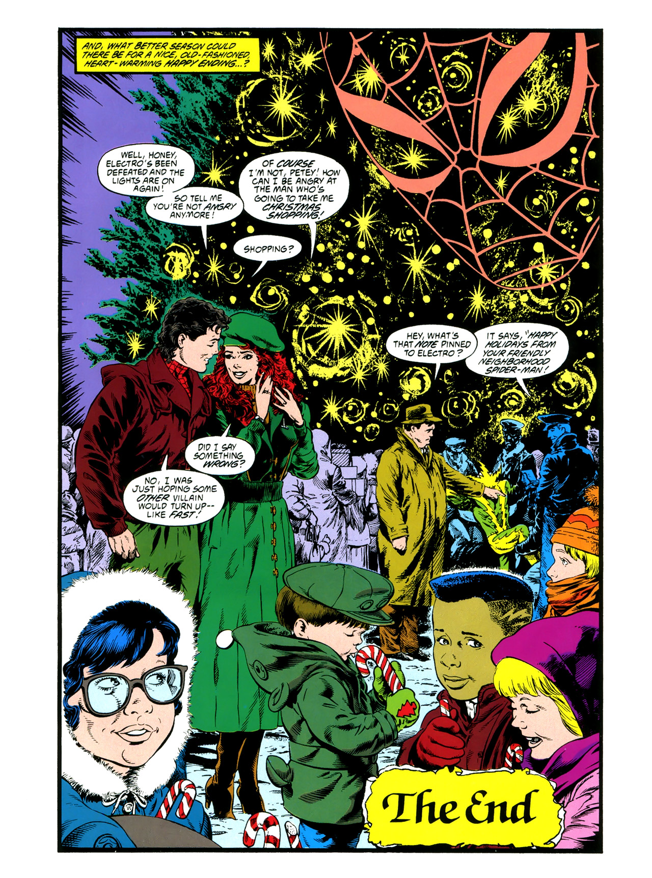 Read online Marvel Holiday Spectacular Magazine comic -  Issue # TPB - 54