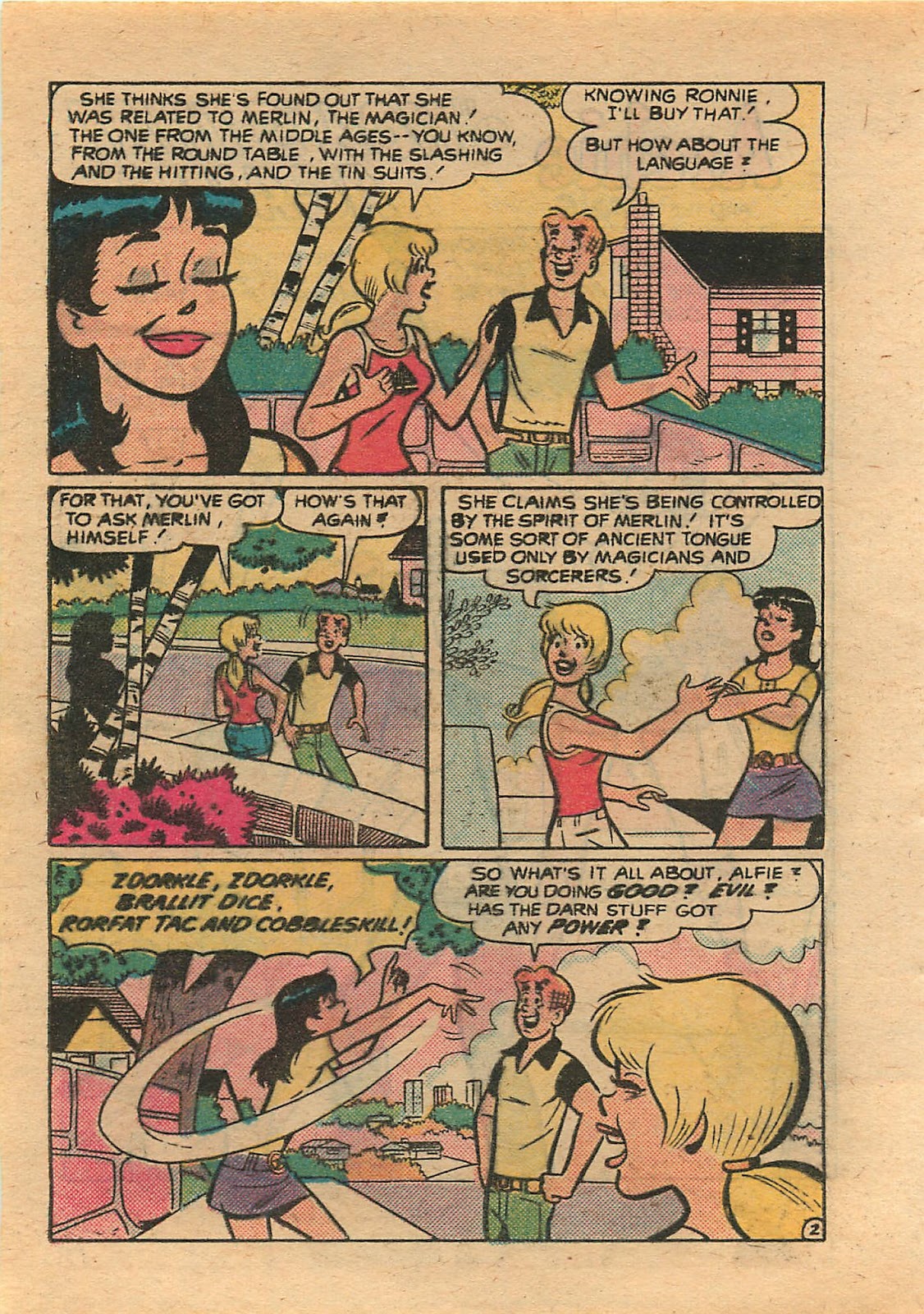 Archie...Archie Andrews, Where Are You? Digest Magazine issue 19 - Page 84