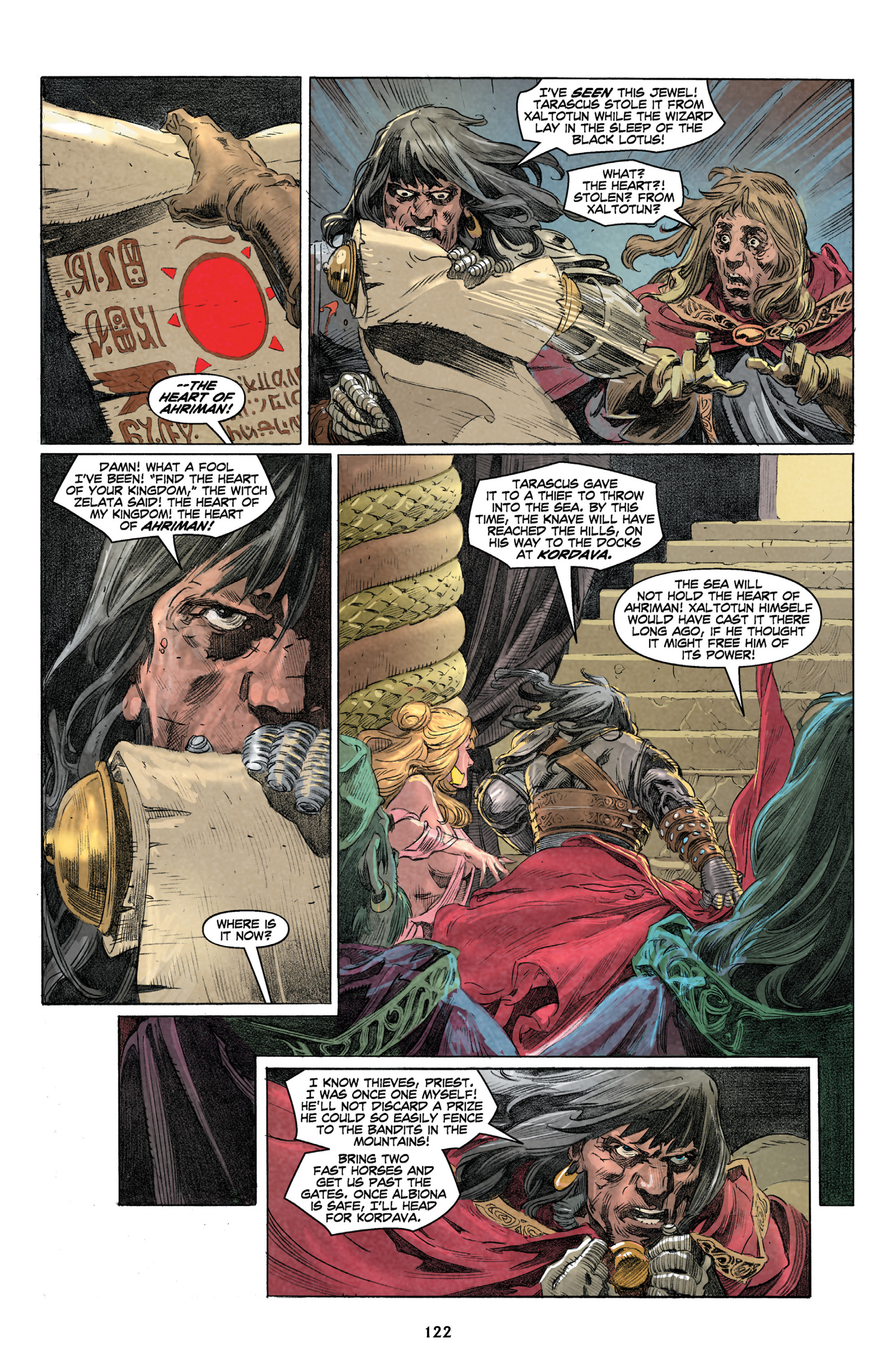 Read online King Conan: The Hour of the Dragon comic -  Issue # _TPB - 122