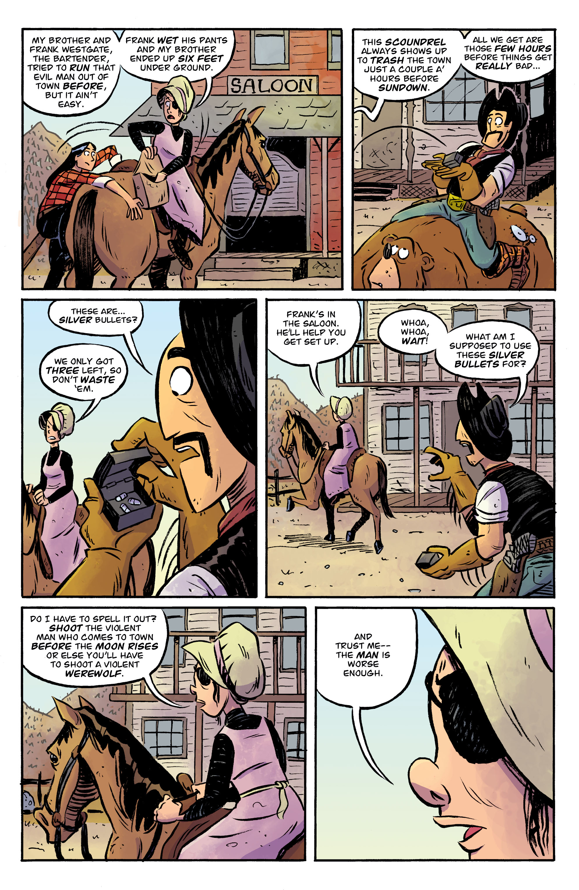 Read online Reed Gunther comic -  Issue #7 - 9