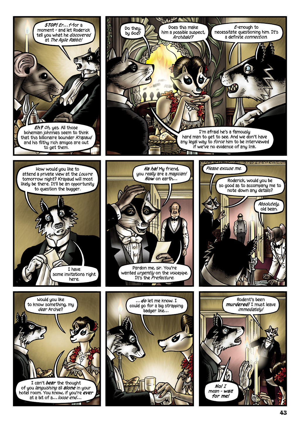 Read online Grandville Bête Noire comic -  Issue # TPB - 46