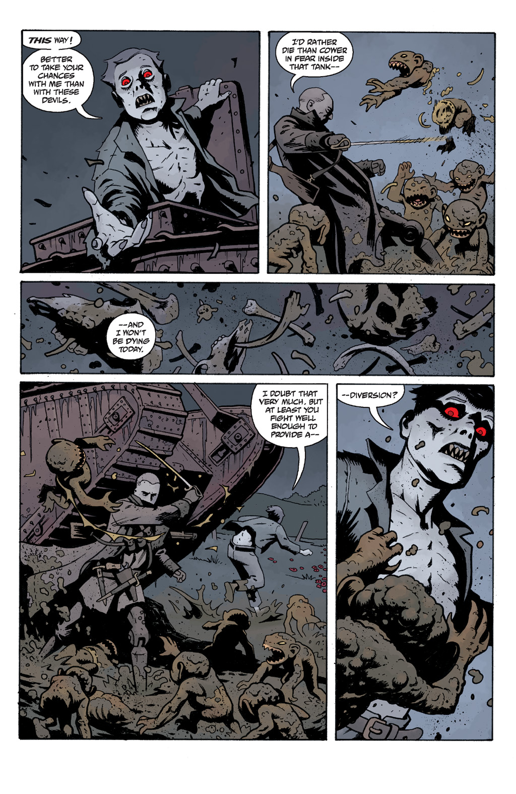 Read online Baltimore: The Widow and the Tank comic -  Issue # Full - 23