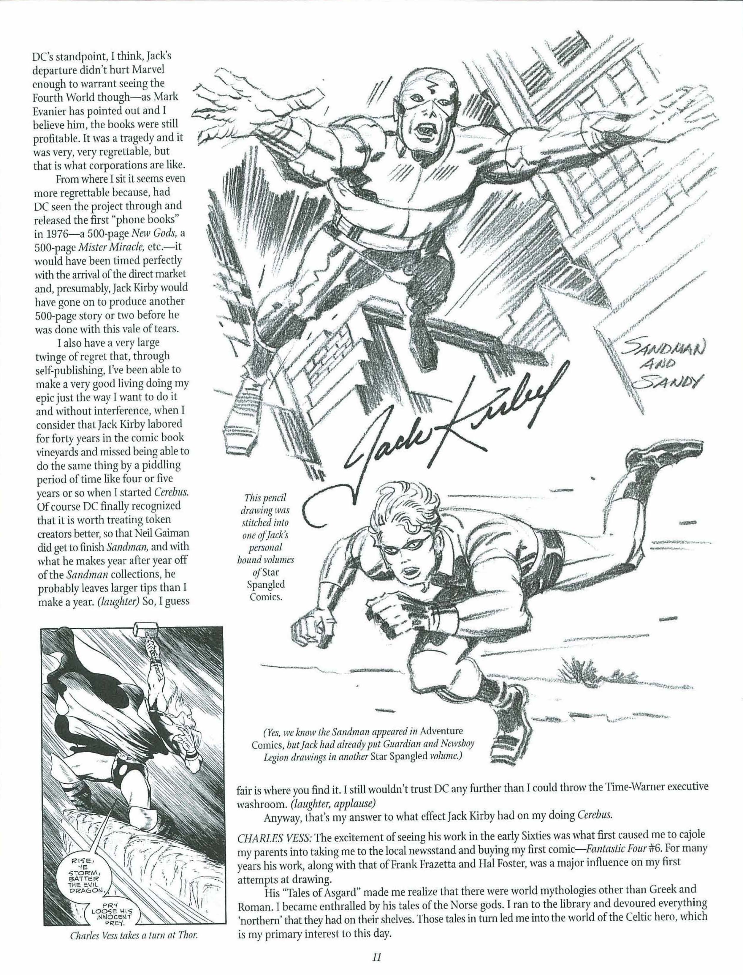 Read online The Jack Kirby Collector comic -  Issue #27 - 11