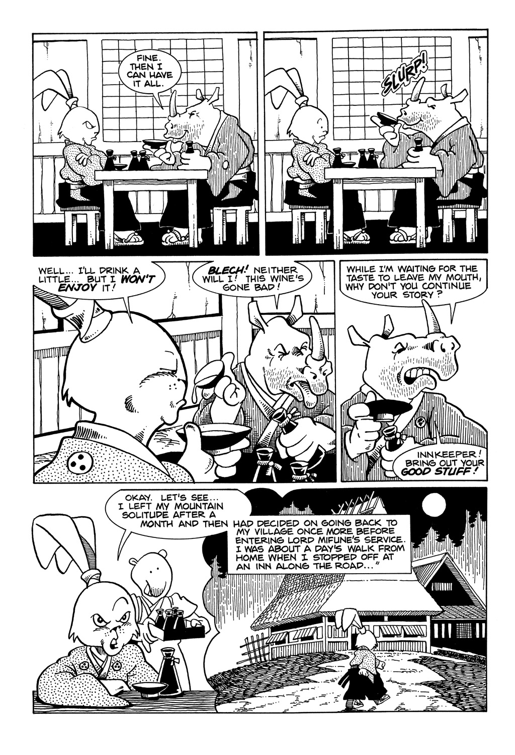 Read online Usagi Yojimbo (1987) comic -  Issue #3 - 5
