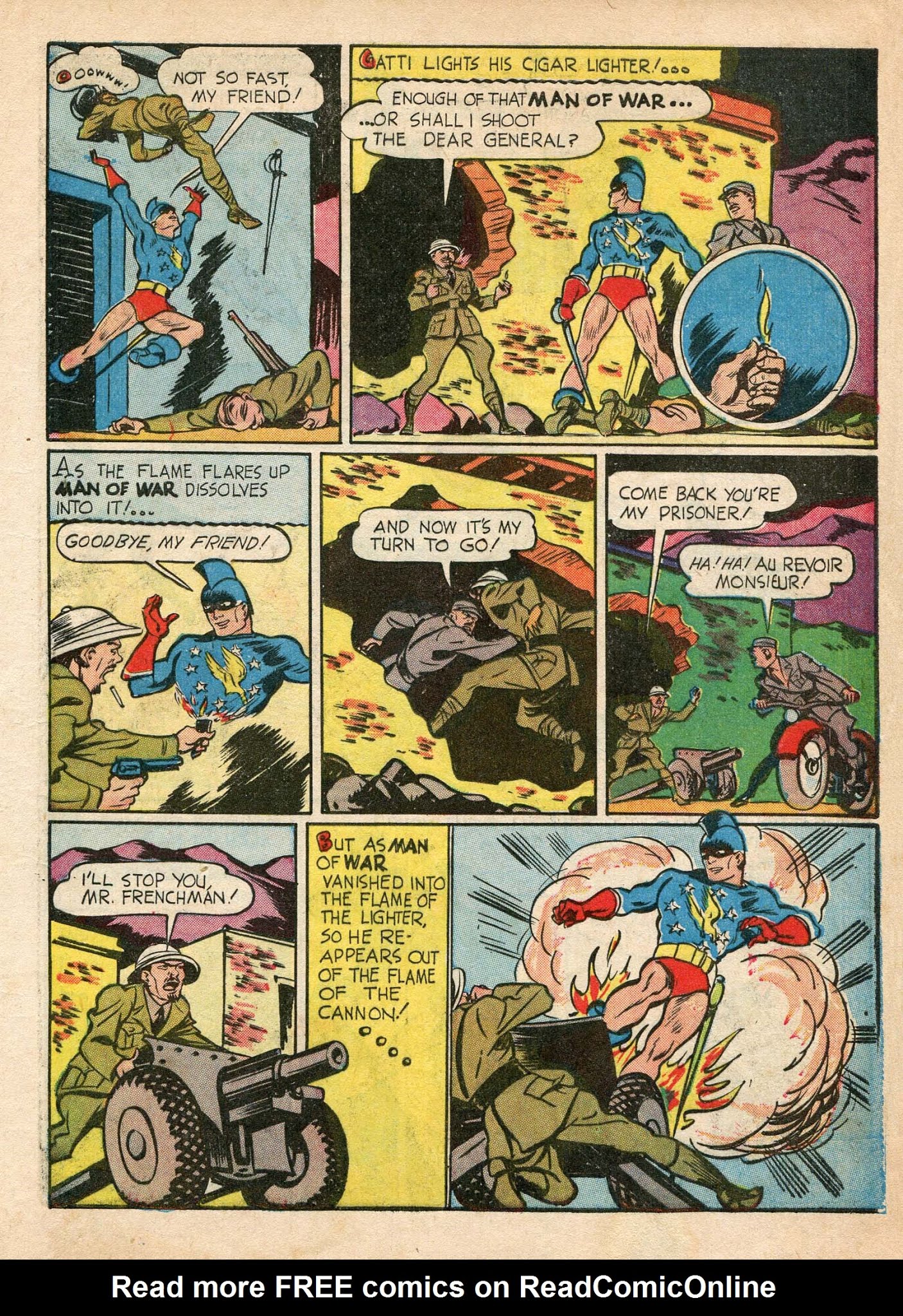 Read online Man of War Comics comic -  Issue #2 - 8